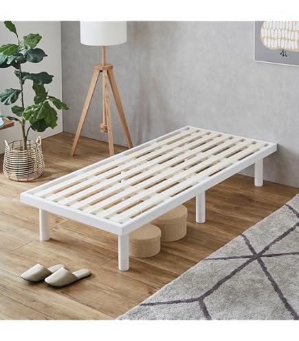 Amazon｜ネルコンシェルジュ バノン ハイタイプ すのこベッド セミ